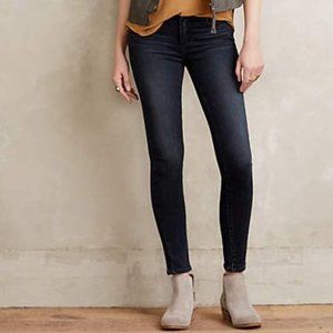 Paige Verdugo Ankle Skinny Jeans Reed Dark Blue Wash
